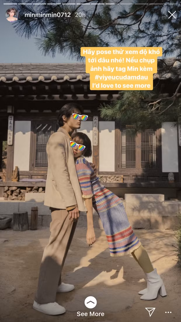 Ra mắt ngày 10/11, " Vì yêu nên cứ đâm đầu" của Min, Đen Vâu và JustaTee nhanh chóng lọt top thịnh hành của Youtube Việt Nam. Cùng với bài hát, trend "đâm đầu" ra đời do chính Min khởi xướng.