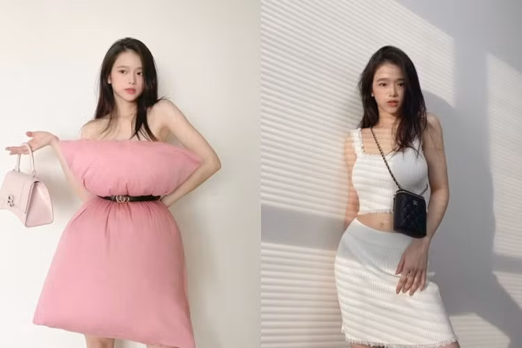 Khác hoàn toàn với cô bé hot teen mới nổi trước đây, hiện tại Linh Ka đã thay đổi rất nhiều, đặc biệt là trong gu ăn mặc.