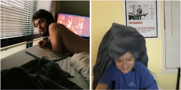 Nàng chụp chàng thì trông rất "deep", nhưng chàng chụp nàng thì còn mờ không thấy rõ mặt.