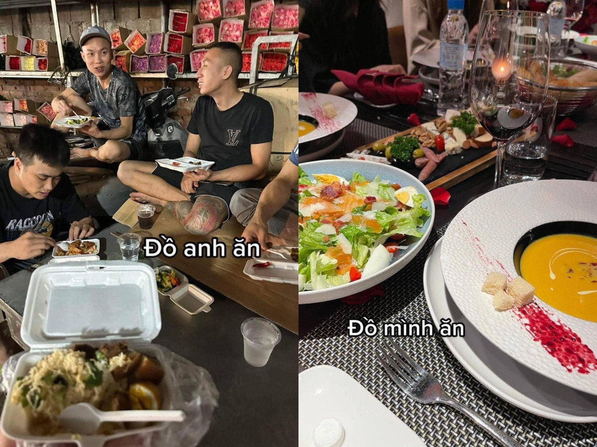 Dù anh người yêu chỉ ăn cơm hộp giản đơn, thế nhưng luôn dắt cô đến những nơi sang chảnh, ăn những món đắt đỏ
