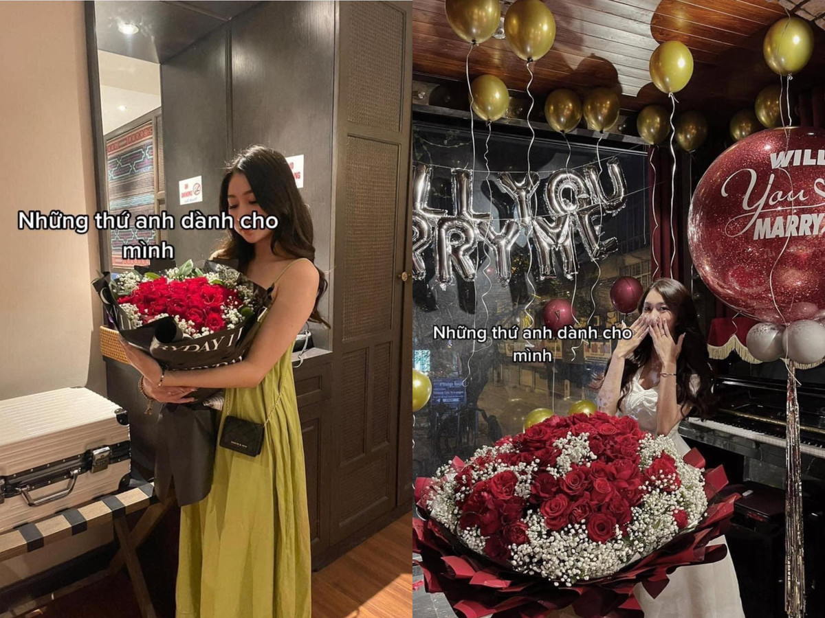 Thế nhưng những điều mà anh người yêu dành cho cô thì luôn là những thứ tốt đẹp nhất