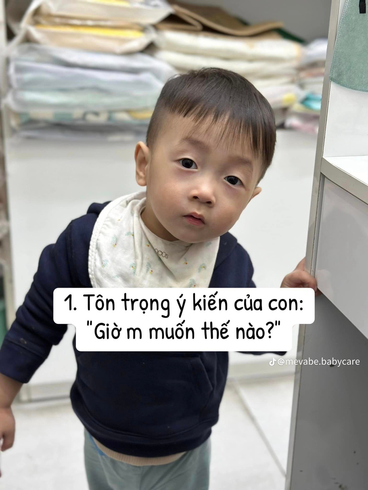 Tôn trọng ý kiến của con: "Giờ m muốn thế nào".