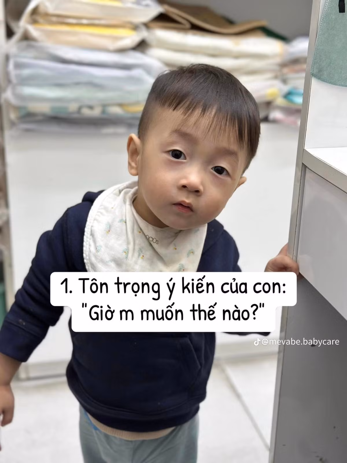 Tôn trọng ý kiến của con: "Giờ m muốn thế nào".