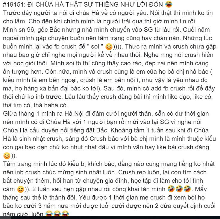 Lan loi ra chua Ha cau duyen, thieu nu Sai Gon 