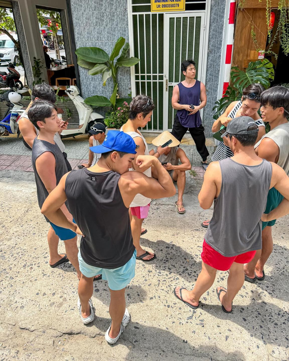 Mỹ nam Vì sao đưa anh tới nổi bật với vẻ điển trai và trẻ trung ở tuổi 41.