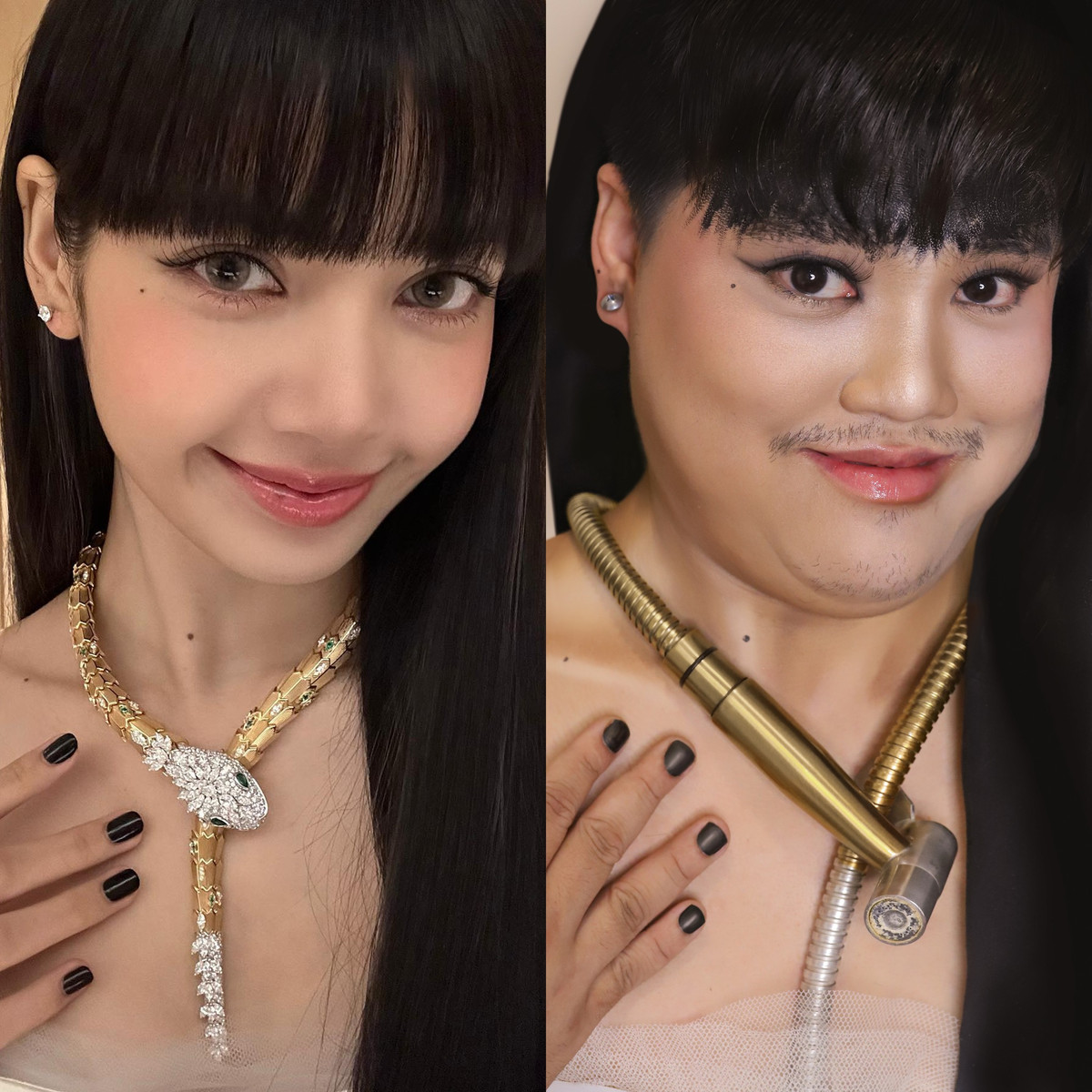 Trước đó, anh chàng này cũng từng cosplay thành Lisa (Blackpink) khiến netizen được phen cười nghiêng ngả.