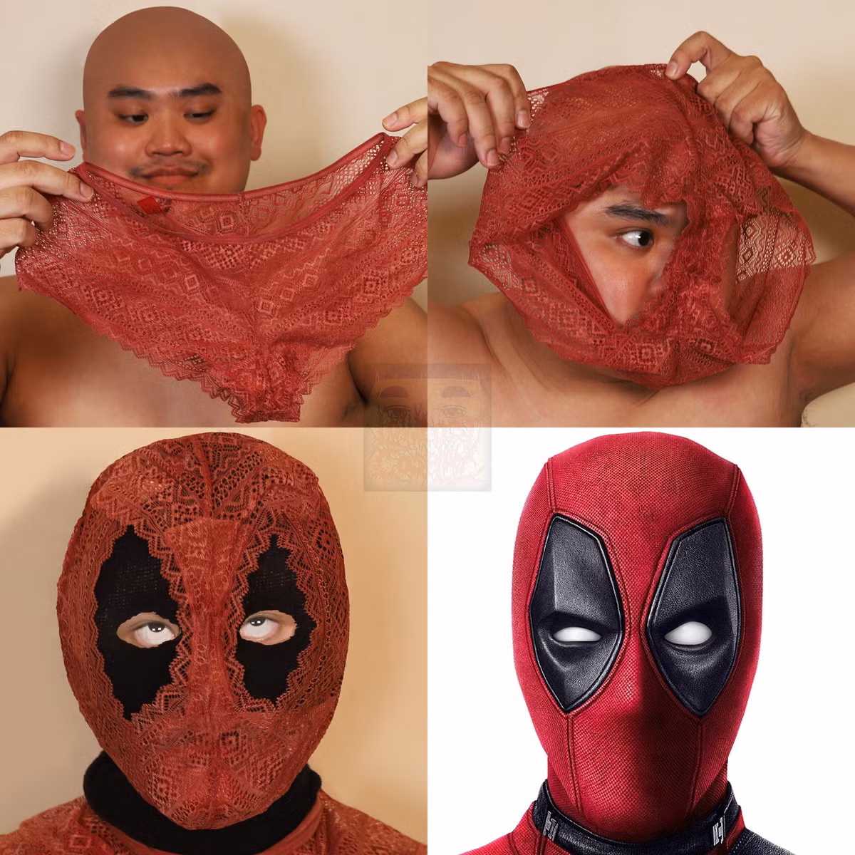 Người nhện phiên bản làm từ... quần chip.