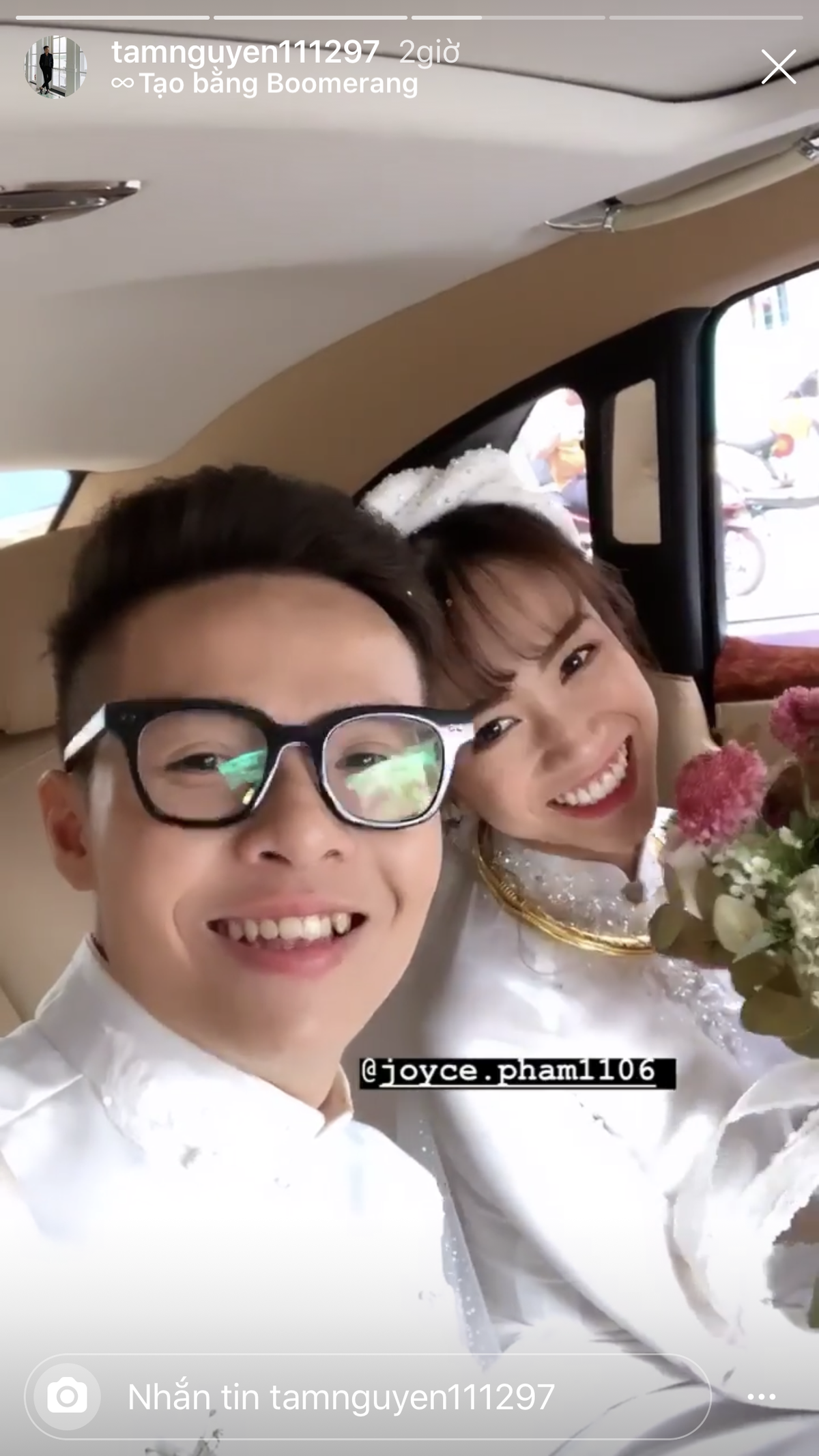 Joyce Phạm kết hôn vào tháng 9/2019, thời điểm đó, đám cưới của cô nàng trở thành tâm điểm chú ý của truyền thông.