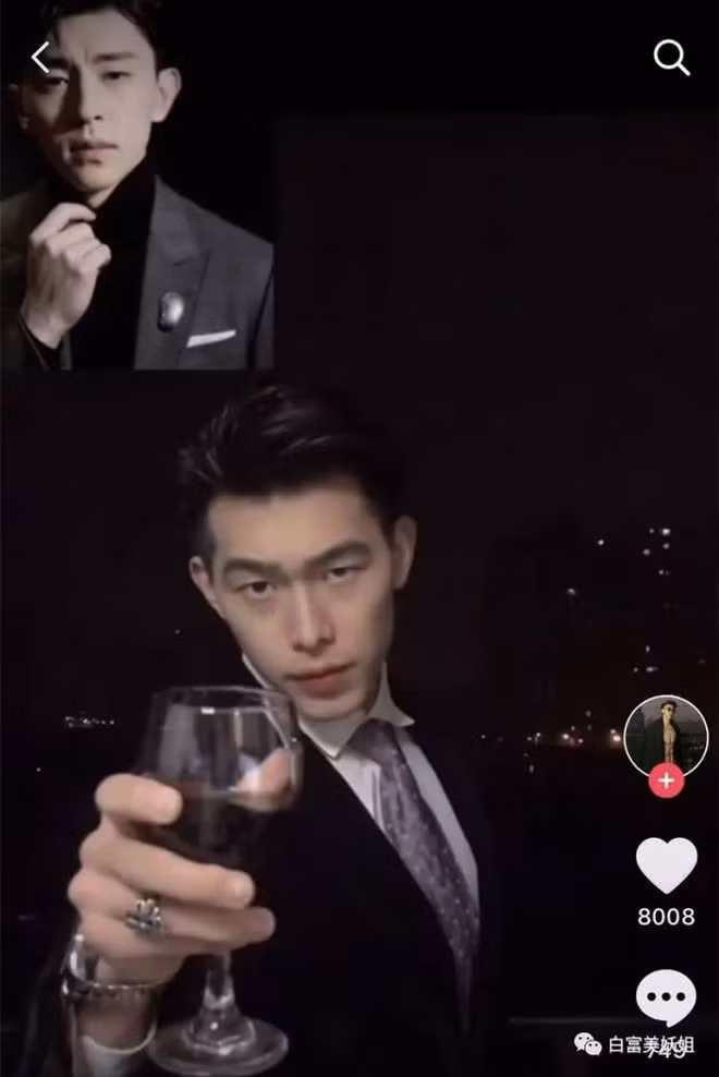 "Bản sao Đặng Luân" là biệt danh mà netizen đặt cho hot boy Trung Quốc có tiếng trên mạng xã hội với 2 triệu người theo dõi. Anh chàng được biết đến nhờ vẻ ngoài điển trai bụi bặm, có góc nghiêng thần thánh giống với nam diễn viên phim "Hương mật".