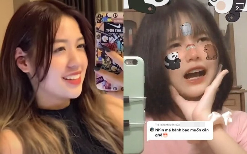 Từ điệu bộ, thần thái cho đến giọng nói đều khá giống với clip của Thanh Tâm trước đó.