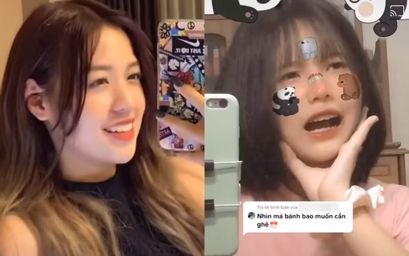 Từ điệu bộ, thần thái cho đến giọng nói đều khá giống với clip của Thanh Tâm trước đó.