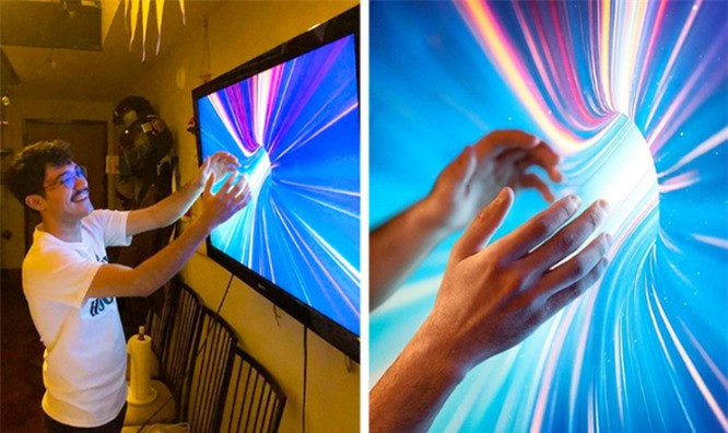 4. Một hình ảnh trên TV có thể làm cho bức ảnh của bạn trở nên đặc biệt hơn bao giờ hết. Ảnh: BrightSide