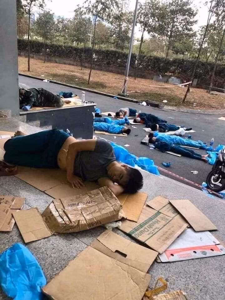 Nhin cac nhan vien khu cach ly the nay, ai cung phai gui loi cam on