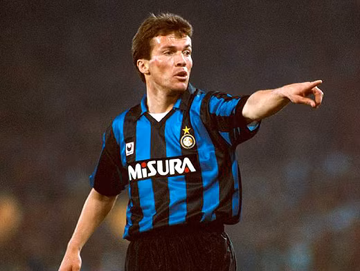 Mùa hè năm 1988, đội trưởng của tuyển Đức đã chuyển tới Inter Milan theo một bản hợp đồng có giá trị khổng lồ, ông đã có được danh hiệu Scudetto ngay ở mùa bóng đầu tiên. Nhưng khi việc chuyển sang Juventus bị đổ bể năm 1992, ông quyết định quay lại với tình yêu Bayern Munich.