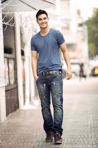 Hot boy Baggio, là chàng trai mang hai dòng máu Việt-Pháp. Anh được biết đến như một diễn viên với diễn xuất tốt và từng tham gia nhiều bộ phim truyền hình lẫn điện ảnh.