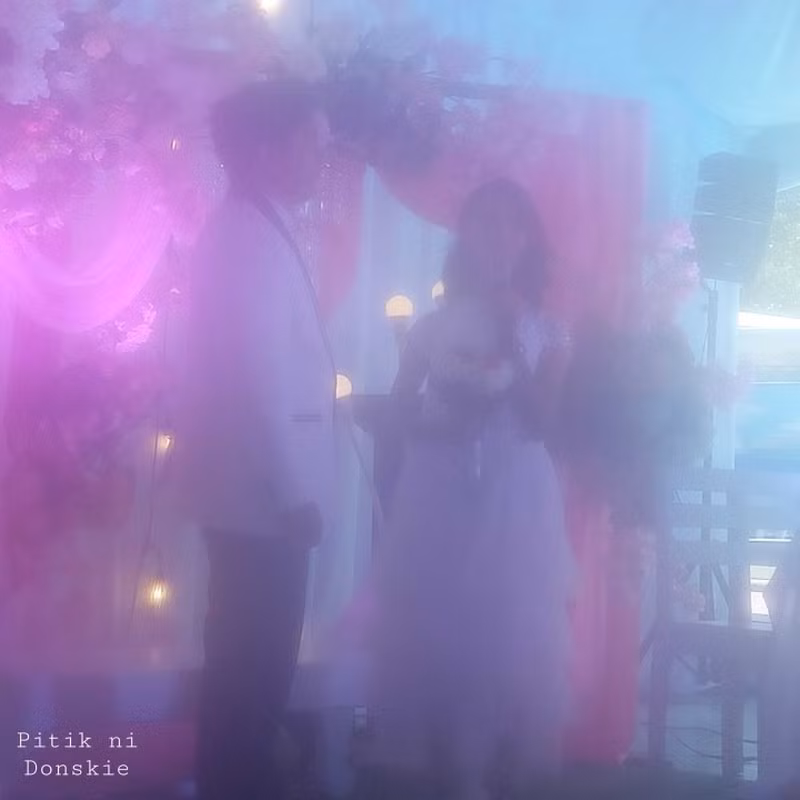 Tất cả những gì mọi người có thể nhận ra đó ánh đèn sân khấu lấp lánh như tăng thêm phần ảo diệu của bộ ảnh mờ đục này.