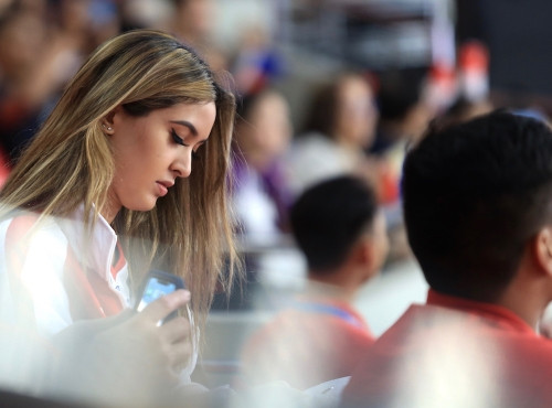 Mang dòng máu lai nên hot girl Taekwondo tại SEA Games 30 sở hữu chiều cao 1m80 vô cùng nổi bật.