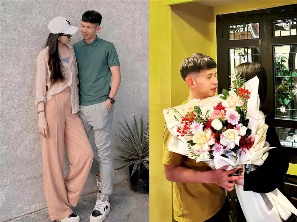 Dù rất ít chia sẻ về cuộc sống của mình trên mạng xã hội nhưng Hồng Duy vẫn có những lần úp mở công khai mối tình của bản thân. Trên trang cá nhân, cầu thủ sinh năm 1996 khoe những khoảnh khắc tình cảm với Kiều Oanh trong các dịp đặc biệt và khéo léo che mặt của người yêu.