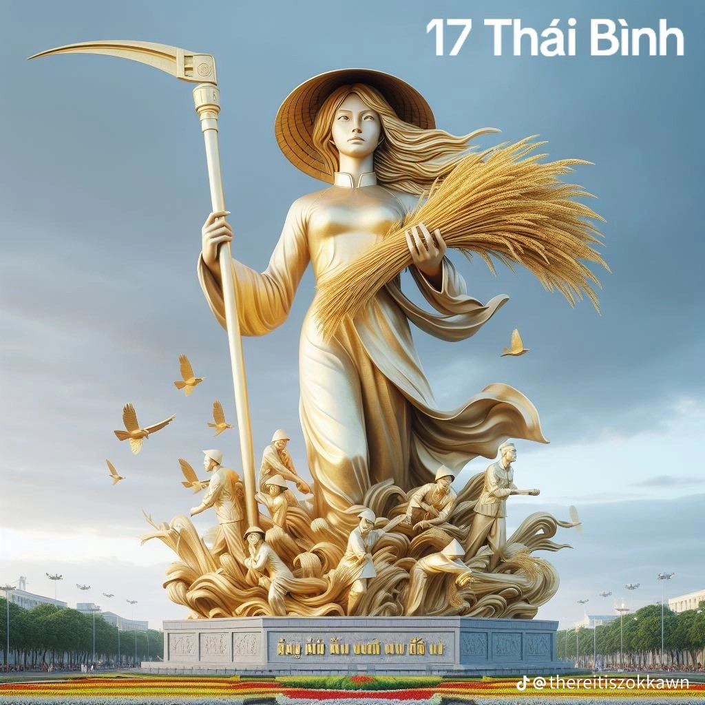 Quê lúa Thái Bình.