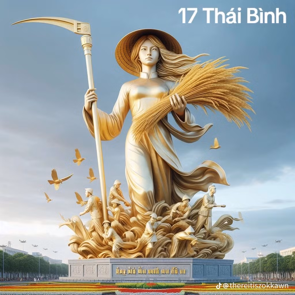 Quê lúa Thái Bình.