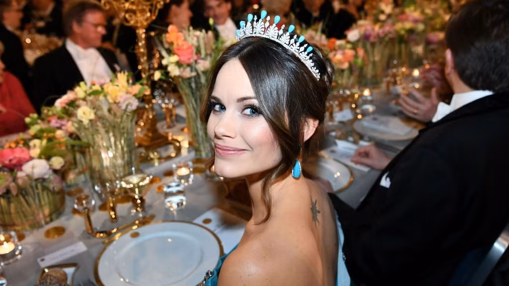 Trước khi cưới Hoàng tử Carl Philip vào năm 2015, Công nương Sofia Kristina Hellqvist vốn là một người mẫu và ngôi sao truyền hình. Hiện cô đứng ở vị trí thứ 4 trong danh sách kế vị của hoàng gia Thụy Điển. Ảnh: Getty Images.