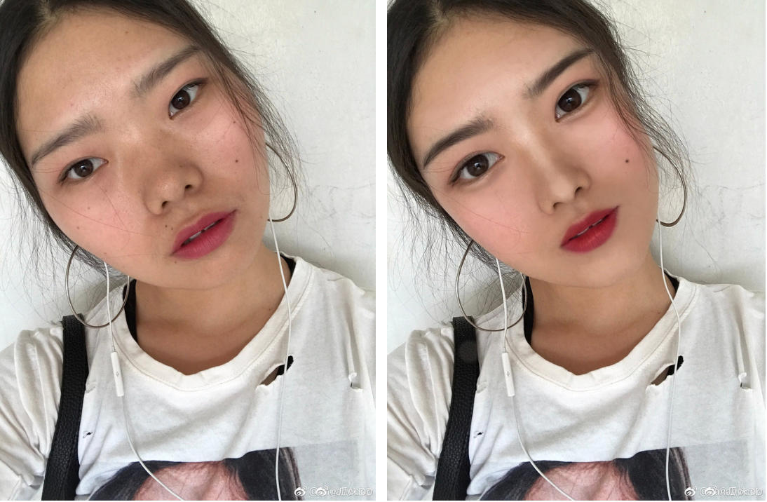 Mắt to, mũi cao, da trắng mịn màng ư? Quá đơn giả, chỉ cần vài giây là các phần mềm chỉnh sửa ảnh đã làm xong hết mà không cần đau đớn dao kéo làm gì cho mất thời gian, tốn kém.