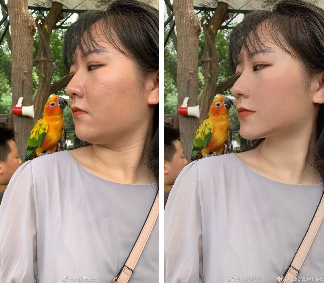 Nắm bắt được tâm lý này, nhiều hãng điện thoại thậm chí còn làm ra ống kính camera tự kích sáng, làm mịn da, xoá mụn vô cùng "vi diệu".