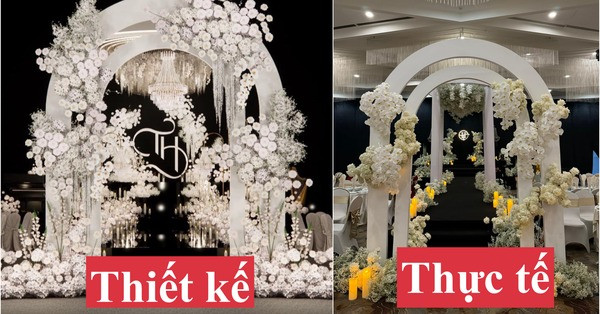 Co dau chi 300 trieu trang tri dam cuoi nhung thanh pham “nat bet”