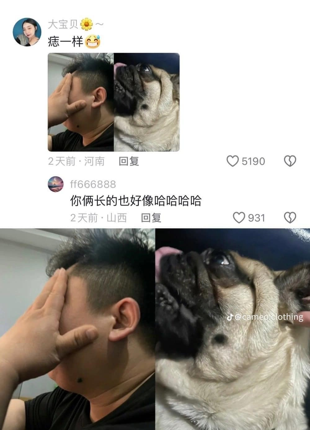 Góc nghiêng thần thánh hao hao nhau.