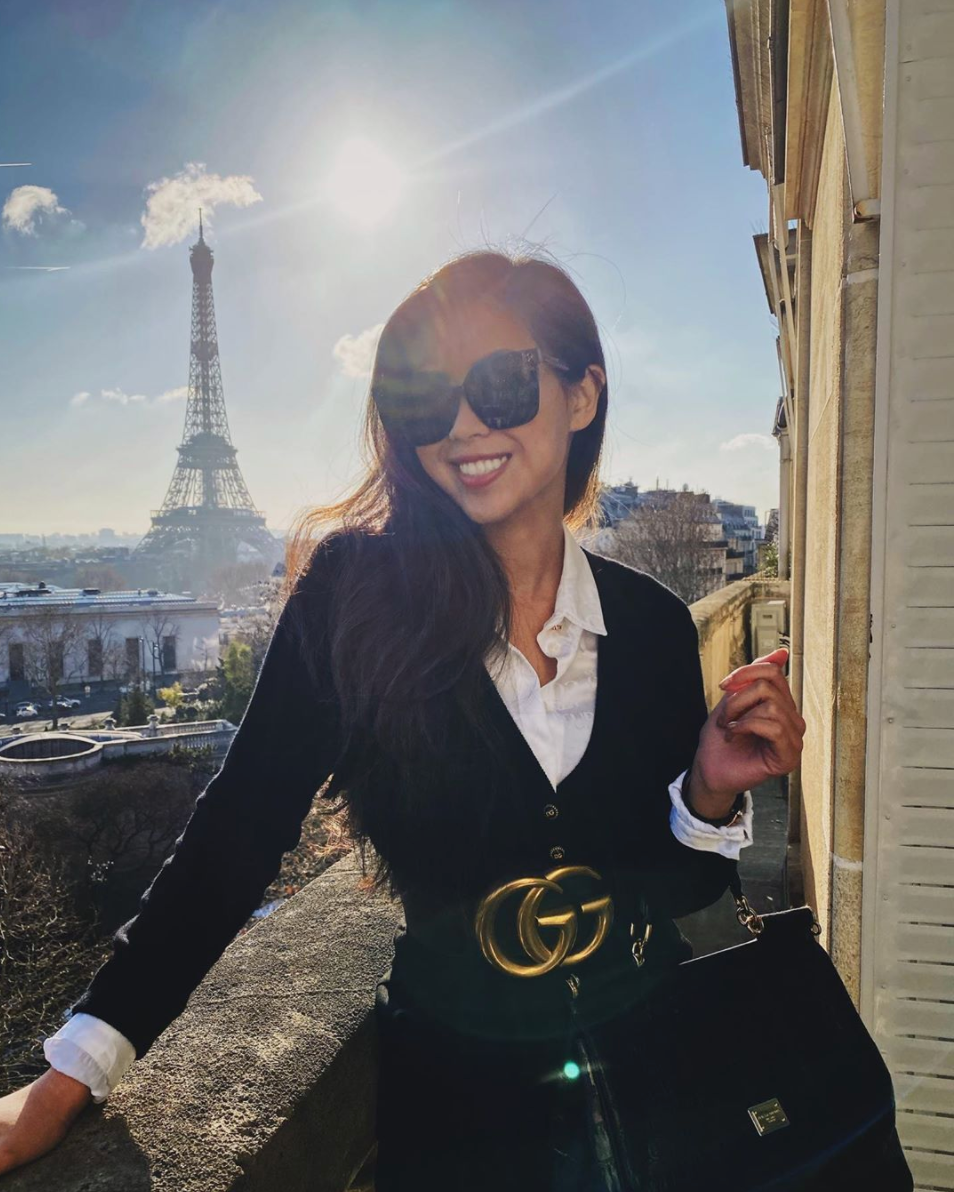 Tiên Nguyễn là con gái của ông Johnathan Hạnh Nguyễn và bà Thủy Tiên. Cô là gương mặt quen thuộc của hội con nhà giàu Việt Nam.