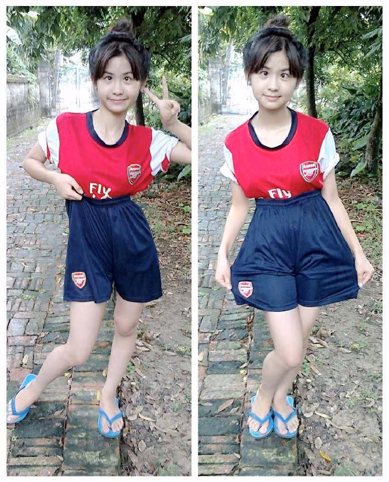 Dù sở hữu ngoại hình vô cùng xinh xắn nhưng Thanh Thư lại gây được thiện cảm nhờ việc không ngần ngại chụp hình mặt xấu để đăng tải lên Facebook. Chính nhờ những hình ảnh gần gũi mà hot girl Hải Dương được yêu mến.