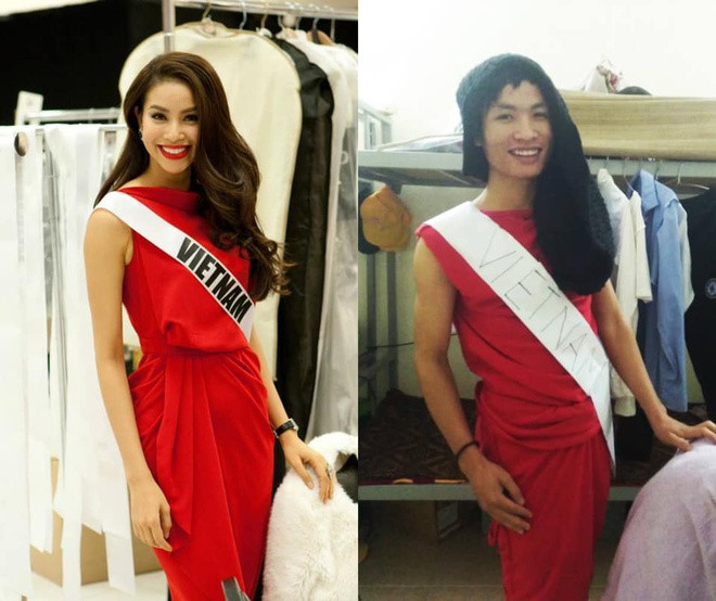 Nếu đã quá quen thuộc với thánh cosplay Thái Lan Anucha Saengchart với những màn hoá trang bá đạo thì mới đây, dân mạng Việt lại được dịp cười muốn tắt thở với một anh chàng người Việt có phong cách hoá trang siêu lầy và thần thái giống hệt bản gốc.