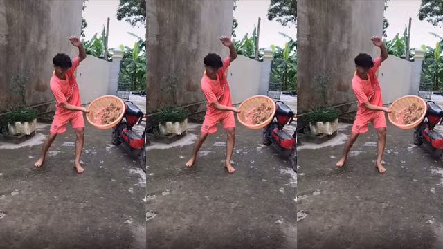 Vẩy rau là một công việc tưởng chừng rất đơn giản nhưng đòi hỏi kỹ năng nhất định. Vẩy rau đối với các bà, các mẹ là công việc diễn như ăn kẹo thì đối với lớp trẻ, để làm được điều này có khi còn khó khăn hơn là đi học.