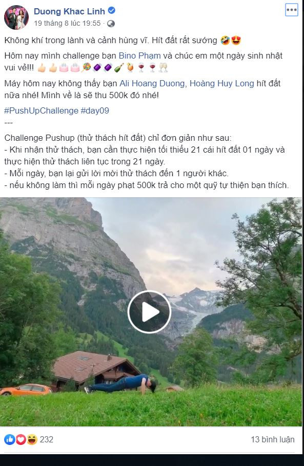 Nhạc sĩ Dương Khắc Linh, ca sĩ Ali Hoàng Dương, Đinh Mạnh Ninh… và loạt sao Việt cũng hưởng ứng.