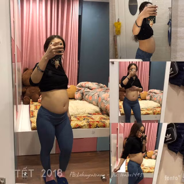 Câu chuyện giảm cân thành công được CĐM nhắc tới thời gian qua là của Lê Huyền Trang, cô gái 24 tuổi đến từ Hà Nội, hiện đang kinh doanh tự do.