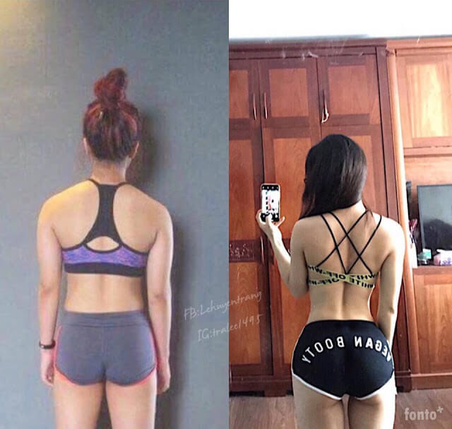 Trải qua 5 năm luyện tập vất vả cùng chế độ ăn kiêng khắt khe, cuối cùng Huyền Trang cũng giảm được 12kg và nhận về kết quả còn hơn cả mong đợi.