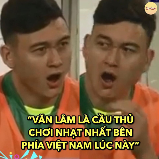 Trước màn thể hiện xuất sắc của đồng đội, Đặng Văn Lâm có một buổi thi đấu không mấy khó khăn và trở thành cầu thủ nhạt nhòa nhất trên sân.