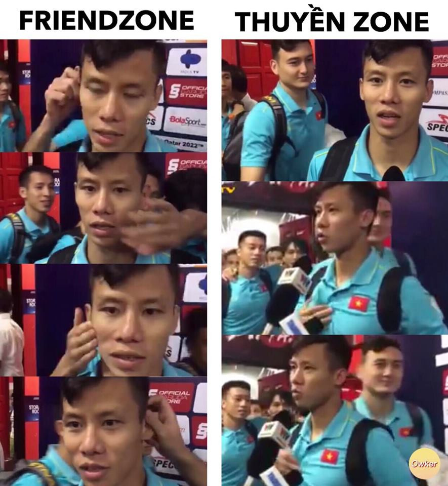 Màn phỏng vấn của đội trưởng đội tuyển Việt Nam cũng khiến dân mạng chú ý. Dù mang thân là "Captal" nhưng Hải Quế vẫn bị đồng đội "troll" không tha.