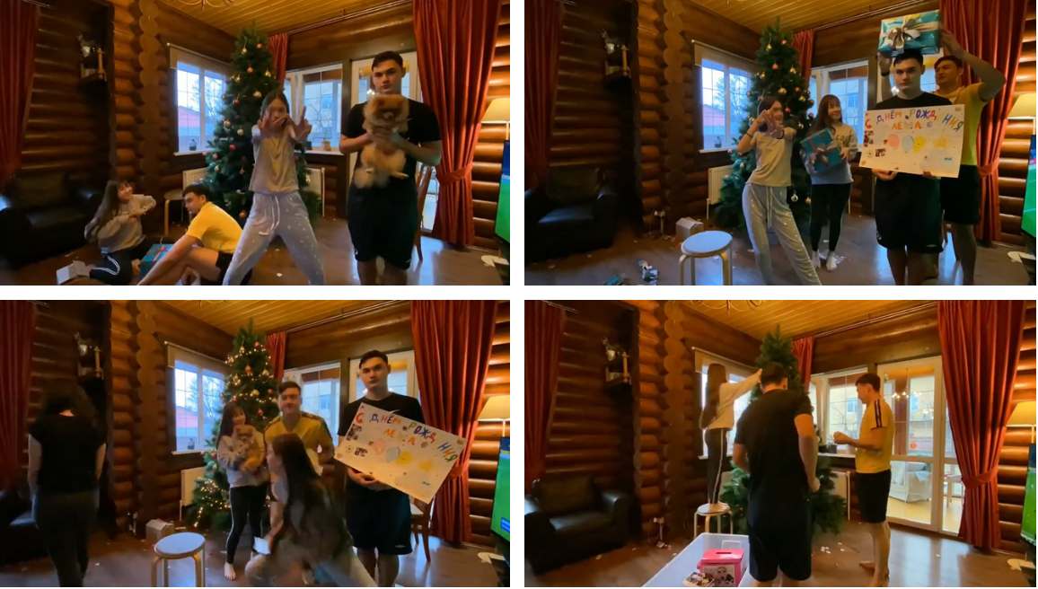 Dịp Giáng sinh đang đến gần, Yến Xuân cũng cùng với cả gia đình Đặng Văn Lâm trang trí cây thông Noel. Có lẽ cô sẽ ở Nga cùng bạn trai cầu thủ rồi cùng quay trở về Việt Nam sau khi thủ thành lai kết thúc kỳ nghỉ lễ.