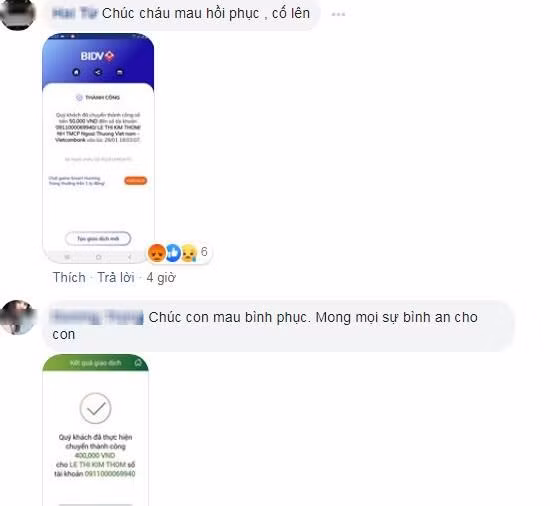 Lam gia CMTND de lua dao keu goi ung ho cho chau be bi ung thu vom hong da mat-Hinh-4
