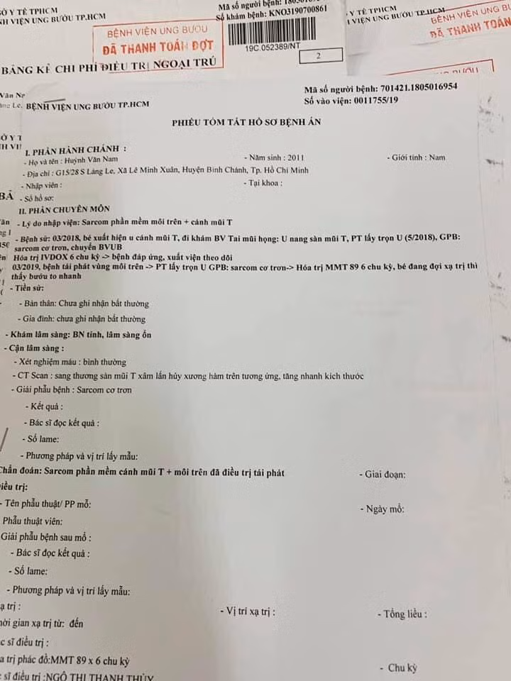 Lam gia CMTND de lua dao keu goi ung ho cho chau be bi ung thu vom hong da mat-Hinh-7