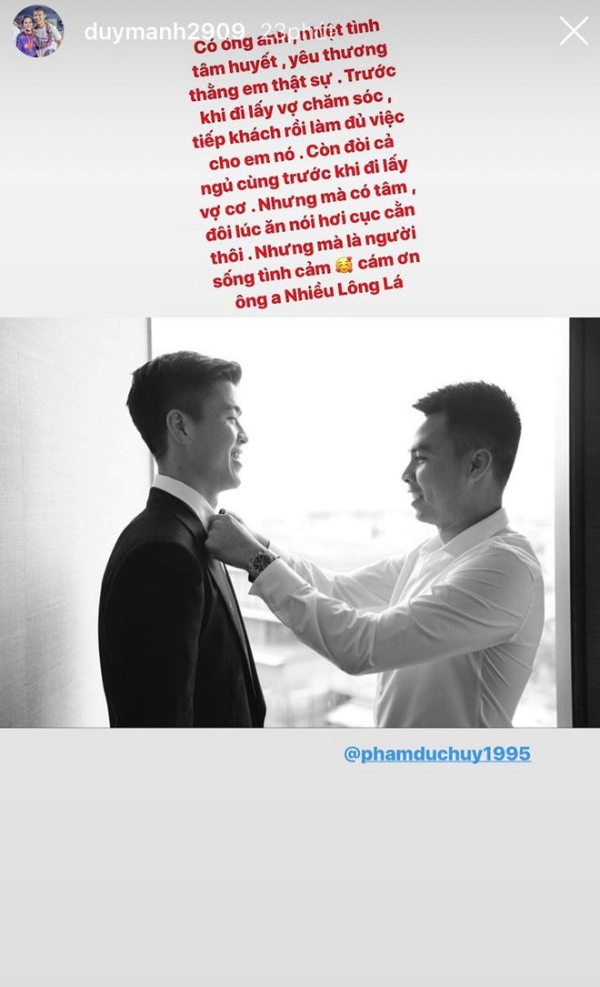 Duy Manh tiet lo bi mat dong troi it biet ve “quang tu” Duc Huy