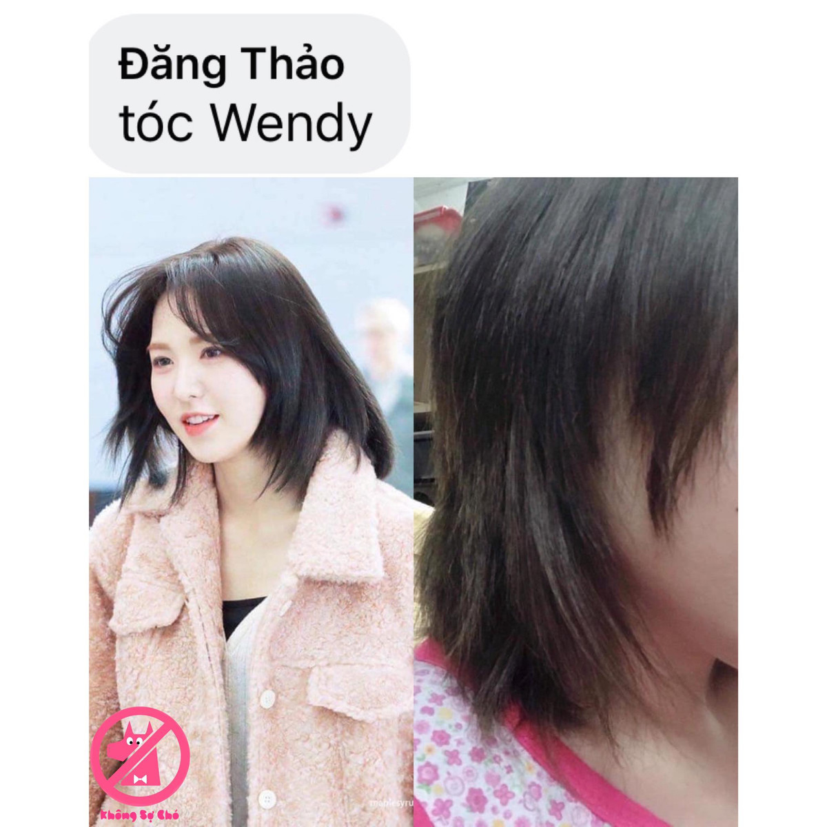 Đú theo idol Hàn Quốc và cái kết khiến người khác phải cười bò. Nên nhớ không phải ai cắt tóc giống các thần tượng cũng hợp và không phải thợ cắt tóc nào cũng đủ tay nghề và trình độ để cắt những kiểu tóc khó.