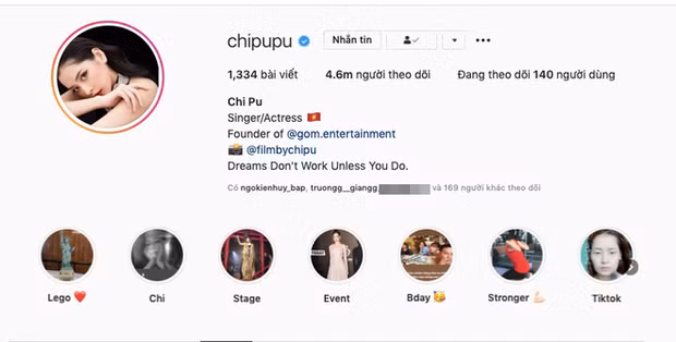 Còn với Chipu, dường như cô ca sĩ đang bị “hụt hơi” so với 2 người còn lại khi cô phải mất đến 4 tháng để đạt 600.000 follow, trung bình 1 tháng đạt 150.000.