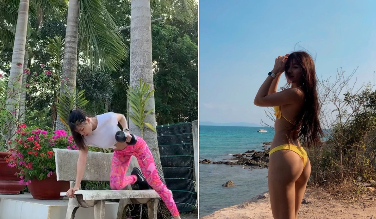 Bạn gái thủ môn Đặng Văn Lâm - nữ PT Yến Xuân - thường xuyên đăng các bài hướng dẫn tập thể hình tại nhà trong những ngày qua. 9X cho biết dù không thể đến phòng gym trong mùa dịch, mọi người vẫn có thể đạt được kết quả tập luyện mong muốn nếu chăm chỉ và thực hiện đúng các bài tập tại nhà.