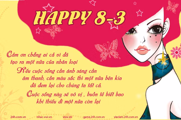 Đàn ông luôn ý thức được tầm quan trọng của phụ nữ và luôn dành cho phụ nữ một vị trí rất quan trọng trong cuộc sống của mình. Đặc biệt trong ngày quốc tế phụ nữ.
