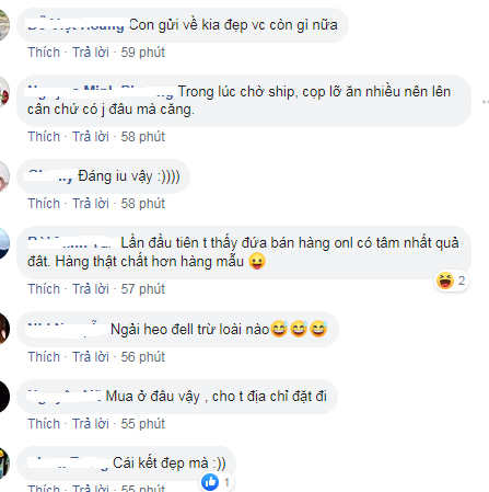 Ngược lại với việc "ném đá" chủ cửa hàng vì giao hàng không đúng với sản phẩm đăng bán, thì nhiều bạn trẻ lại quay sang hỏi tìm thông tin của shop bán hàng để đặt mua. Ảnh: chụp màn hình.