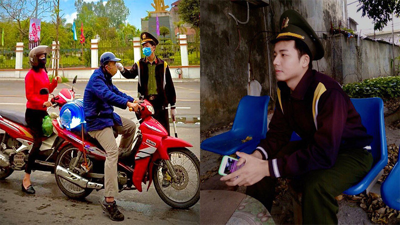 Hiện, Xuân Sơn đang công tác tại một đơn vị công an thuộc tỉnh Quảng Ninh.