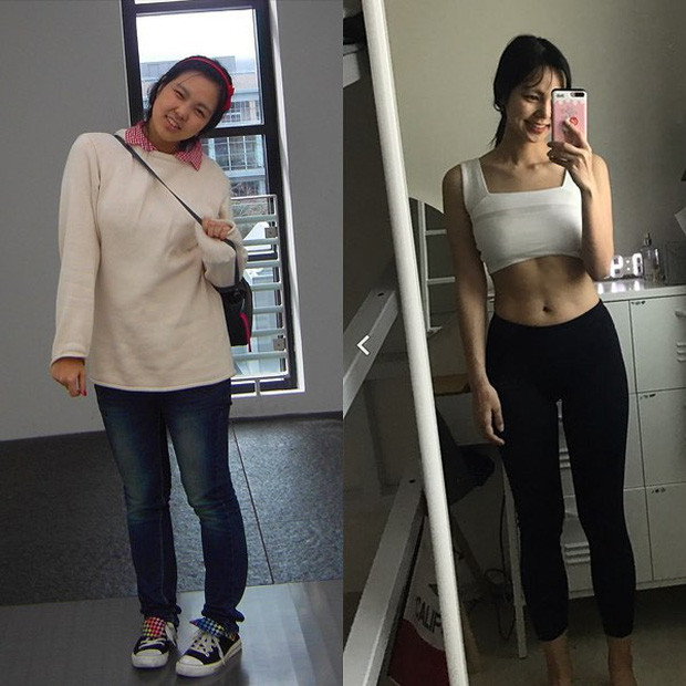 Trước khi có được thân hình như hiện tại, Jessie Dano từng nặng hơn 70kg, thân hình mập mạp và nặng nề.