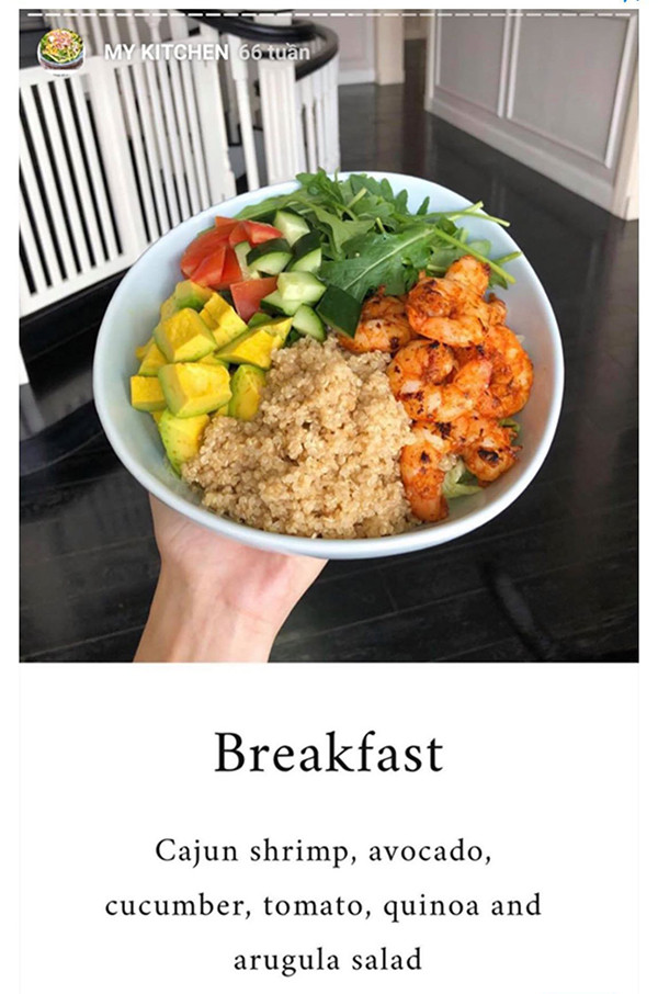 Giu dang chuan nhu Ha Tang sau Tet: Dung bo qua thuc don nay